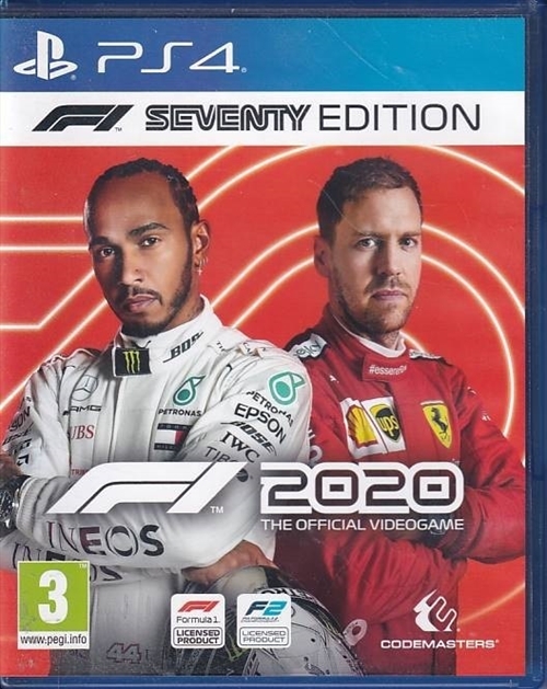 F1 2020 Seventy Edition - PS4 (A Grade) (Genbrug)